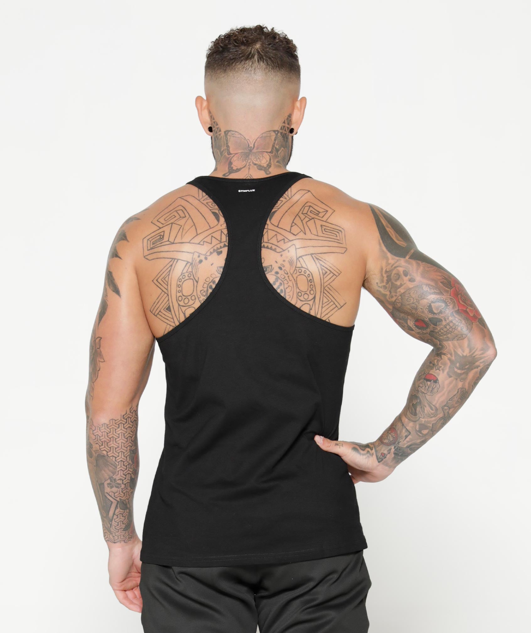 Rhino Muscle Vest | Black - Gymflux