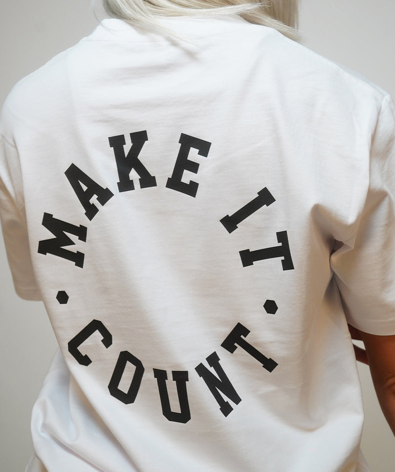 Make it Count | White | Ladies