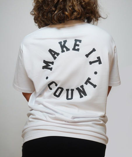 Make it Count | White | Ladies