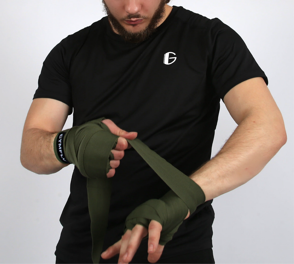 Gymflux 4.5M Hand Wraps | Khaki