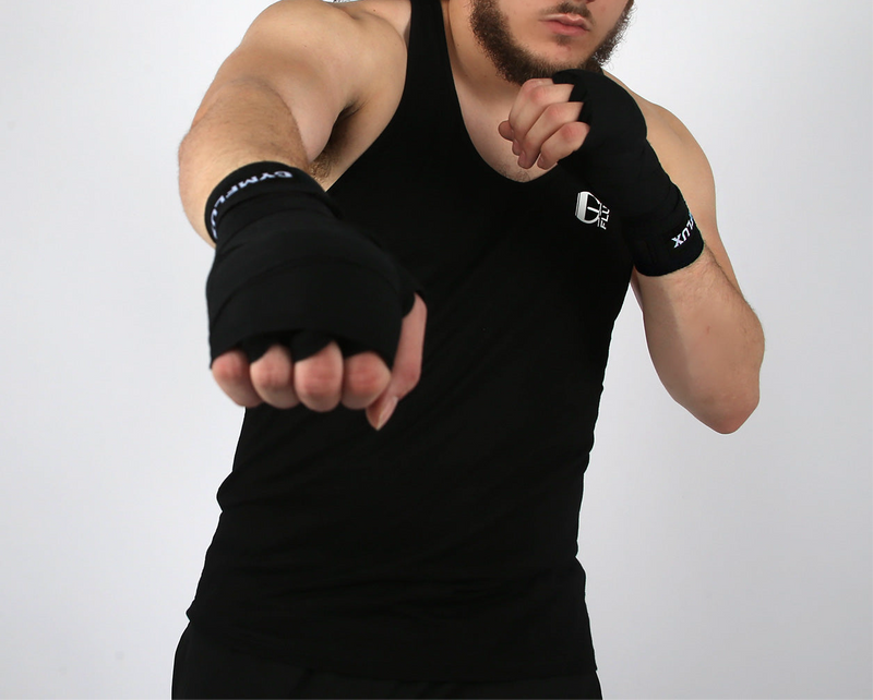 Gymflux 4.5M Hand Wraps | Black