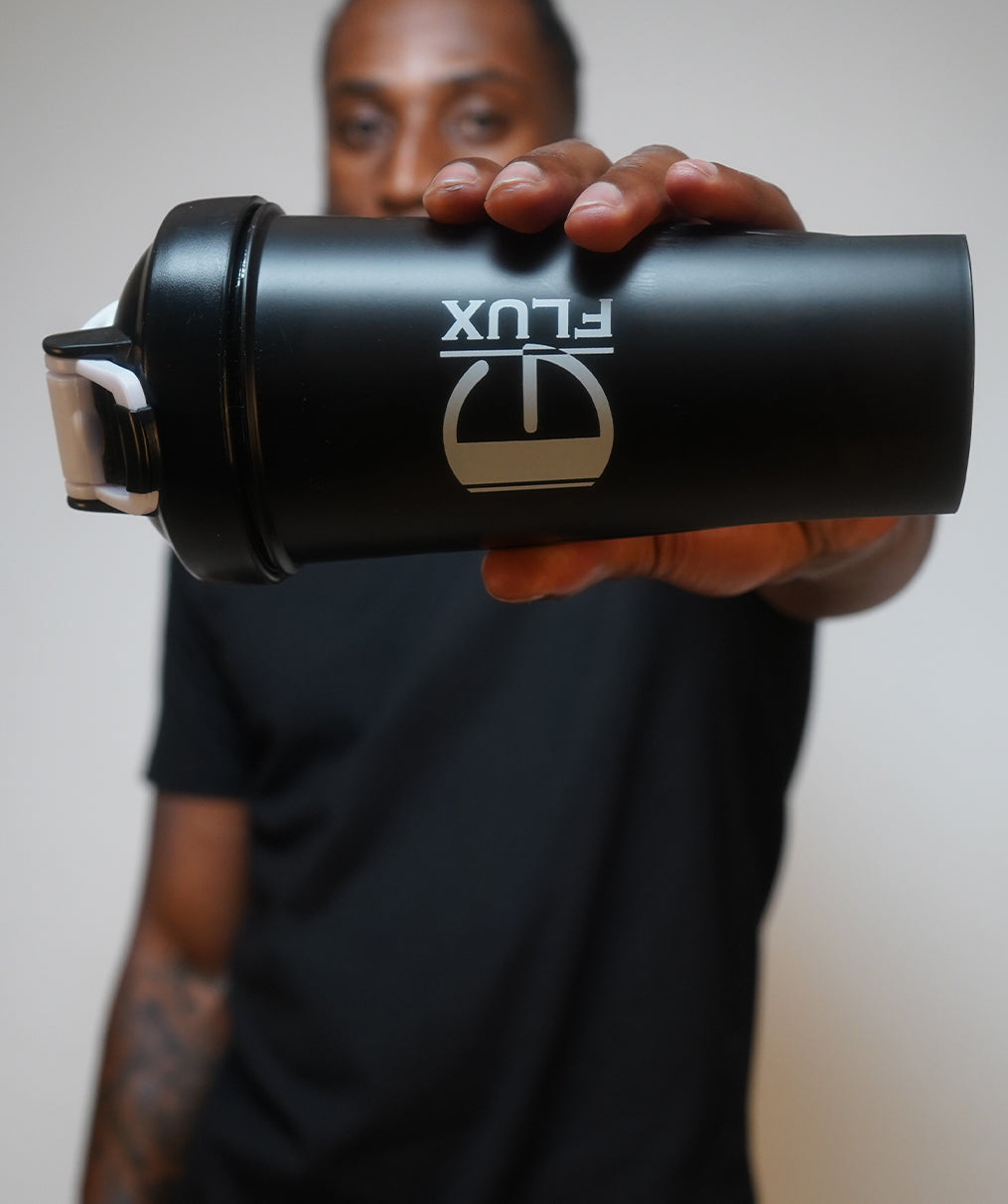 Gymflux | Protein Shaker | Black