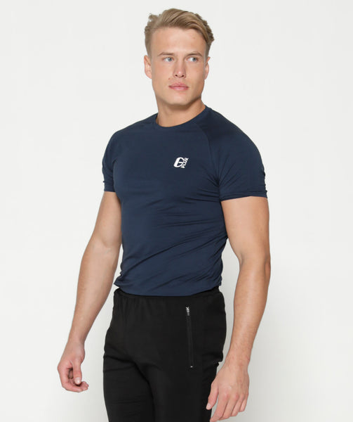 Gymflux Formidable T-Shirt | Navy – Gymflux Official Store | Gym ...