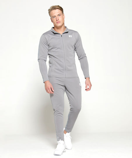 High Impact Trackie | Grey - Gymflux Gym Clothes Gymshark Gym t shirt Gym Hoodie mens