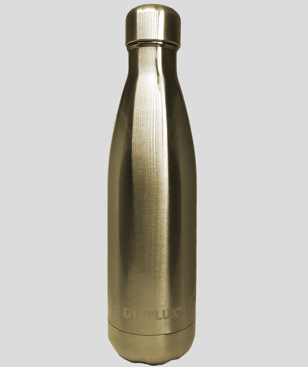 Gymflux - Insulated Water Bottle | Gold - Gymflux
