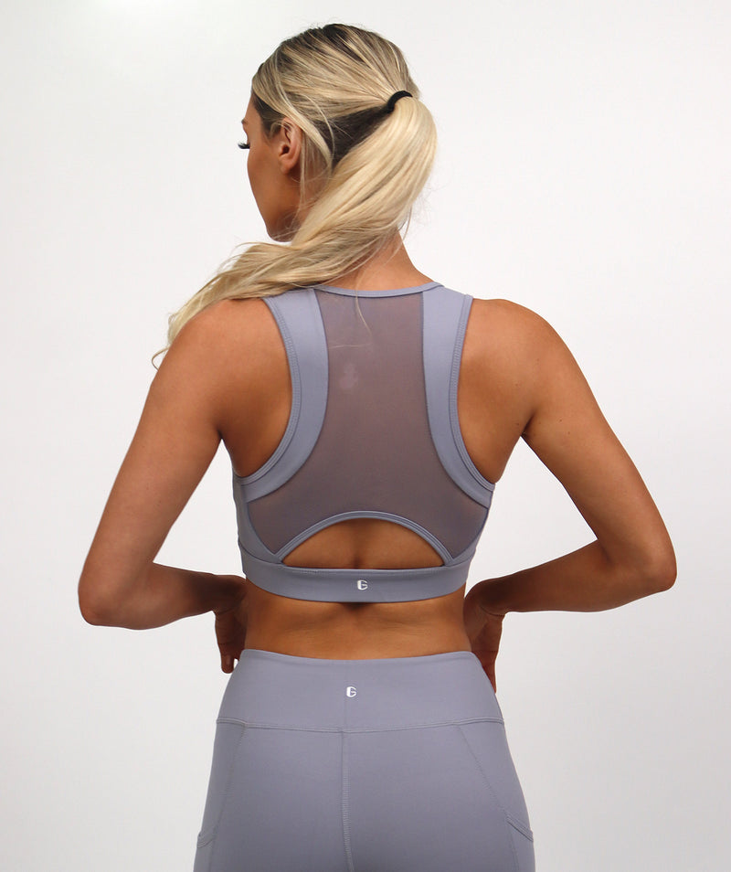 Comfort Relaxed Fit | Grey | Sports Bra