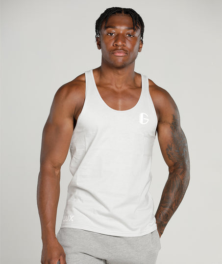 GFlux Split Vest | Grey - Gymflux Gym Clothes Gymshark Gym t shirt Gym Hoodie mens